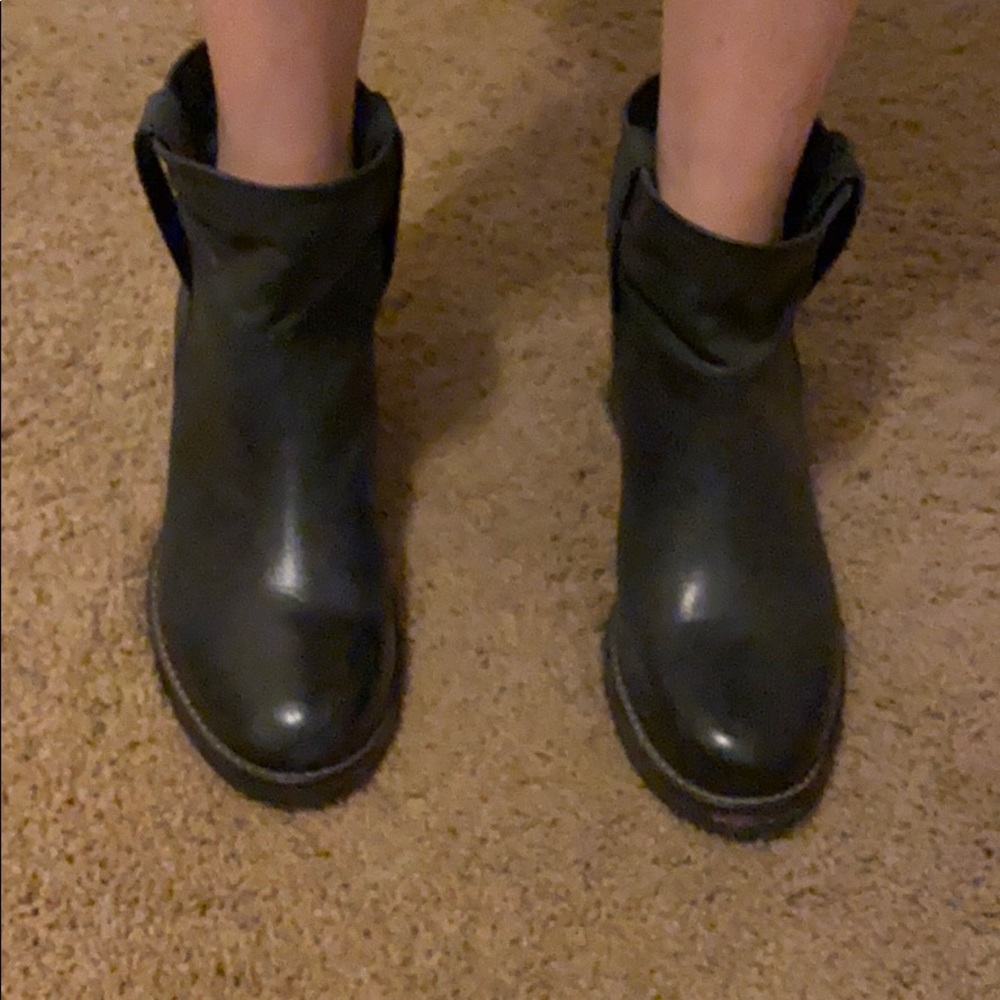 CaféNoir leather black   boots 37 Euro